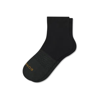 Bombas Quarter Socks In Black