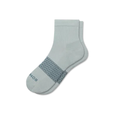 Bombas Quarter Socks In Misty Sky