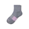 Bombas Quarter Socks In Navy Pink