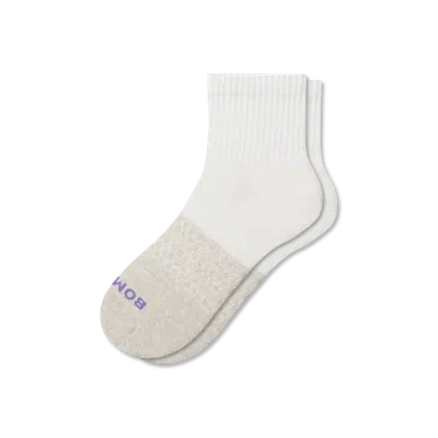 Bombas Quarter Socks In Neutral