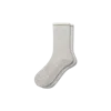 Bombas Roll-top Merino Blend Gripper House Sock In Neutral