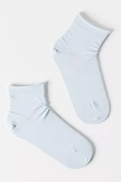 Bombas Roll-top Quarter Socks In Blue