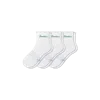 Bombas Ruffle Athletic Quarter Sock 3-pack