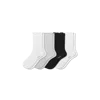 Bombas Ruffle Rib Half Calf Sock 4-pack In Mixed