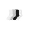 Bombas Ruffle Rib Half Calf Sock 4-pack In Multi