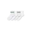 Bombas Ruffle Rib Quarter Sock 4-pack