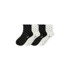 Bombas Ruffle Rib Quarter Sock 4-pack