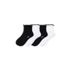 Bombas Ruffle Rib Quarter Sock 4-pack In Ruffle Mix