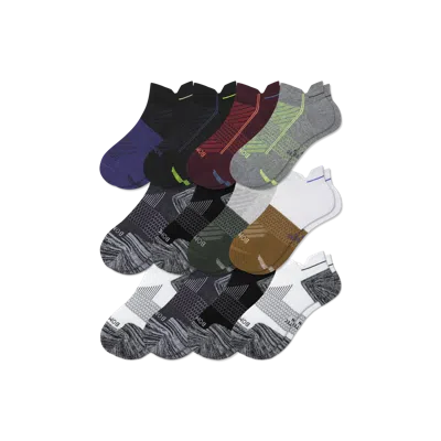 Bombas Running Ankle Sock 12-pack In Multi