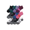 Bombas Running Ankle Sock 12-pack In Blue Tomato Multi Mix