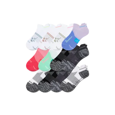 Bombas Running Ankle Sock 12-pack In Multi