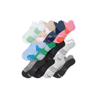 Bombas Running Ankle Sock 12-pack In Multi