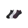 Bombas Running Ankle Sock 3-pack In Black Plum Mix