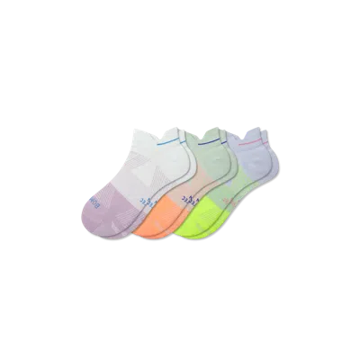 Bombas Running Ankle Sock 3-pack In Gray