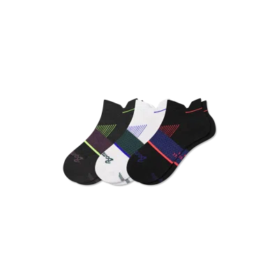 Bombas Running Ankle Sock 3-pack In Multi