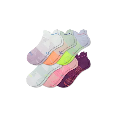 Bombas Running Ankle Sock 6-pack In Gray