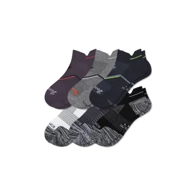 Bombas Running Ankle Sock 6-pack In Multi
