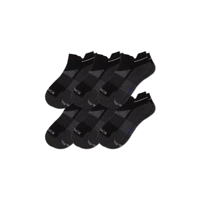 Bombas Running Ankle Sock 6-pack In Black Cobalt