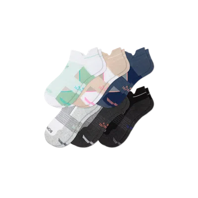 Bombas Running Ankle Sock 6-pack In Multi