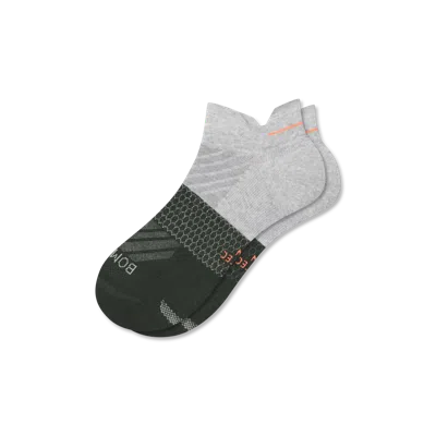 Bombas Running Ankle Socks In Gray