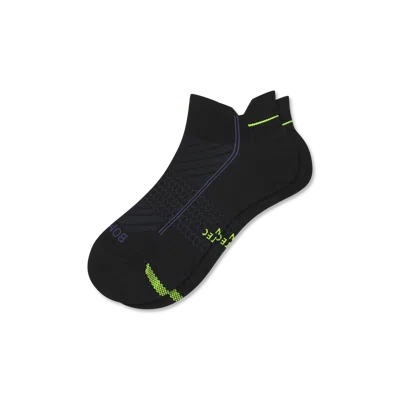 Bombas Running Ankle Socks In Black