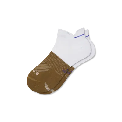 Bombas Running Ankle Socks In Brown