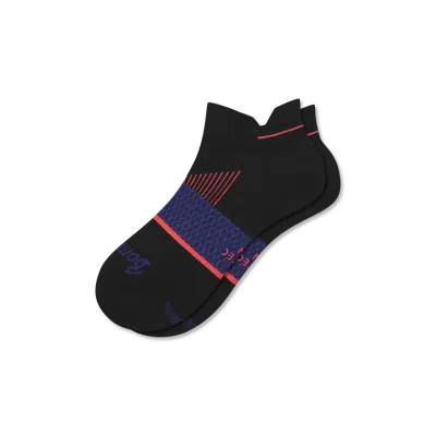 Bombas Running Ankle Socks In Black