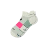Bombas Running Ankle Socks In Faint Fern