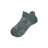 Bombas Running Ankle Socks In Green