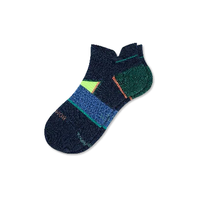 Bombas Running Ankle Socks In Navy