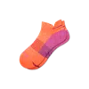 Bombas Running Ankle Socks In Neon Peach
