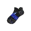Bombas Running Ankle Socks In Neon Sapphire