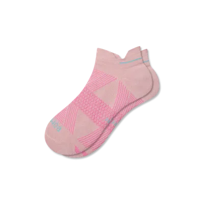 Bombas Running Ankle Socks In Pink