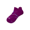 Bombas Running Ankle Socks In Purple