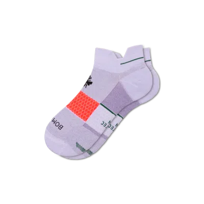 Bombas Running Ankle Socks In Purple Mist