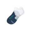 Bombas Running Ankle Socks In Silver