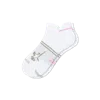 Bombas Running Ankle Socks In White