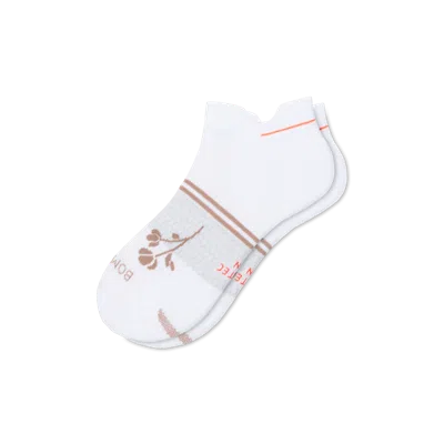 Bombas Running Ankle Socks In White