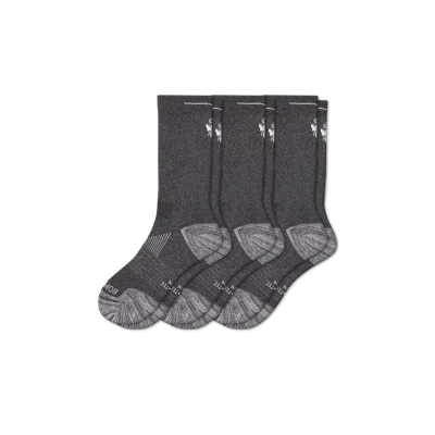 Bombas Running Calf Sock 3-pack In Gray