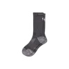 Bombas Running Calf Sock In Charcoal With Bee