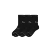 Bombas Running Half Calf Sock 3-pack In Black