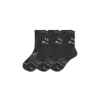 Bombas Running Half Calf Sock 3-pack In Charcoal
