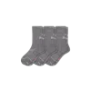 Bombas Running Half Calf Sock 3-pack In Gray