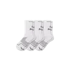 Bombas Running Half Calf Sock 3-pack In White