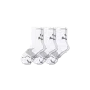 Bombas Running Half Calf Sock 3-pack In White