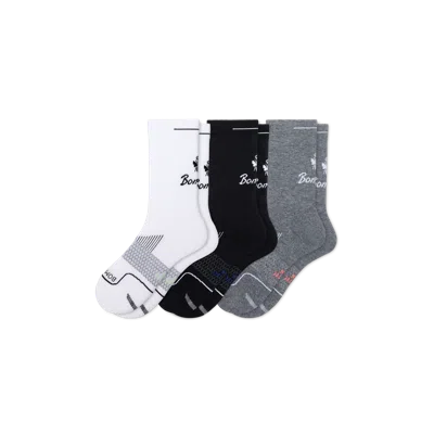 Bombas Running Half Calf Sock 3-pack In Multi