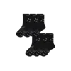 Bombas Running Half Calf Sock 6-pack In Black