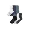 Bombas Running Half Calf Sock 6-pack In Black Surf Mix