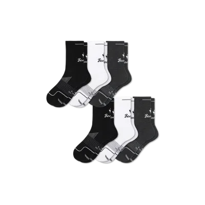 Bombas Running Half Calf Sock 6-pack In Mixed