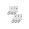 Bombas Running Half Calf Sock 6-pack In White